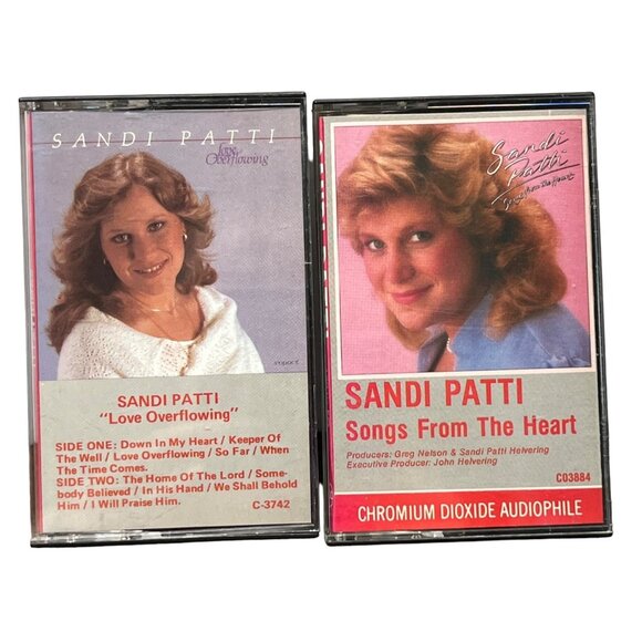 Sandi Patti Cassette (3) Lot Songs from the Heart Love Overflowing Morning - Picture 5 of 6